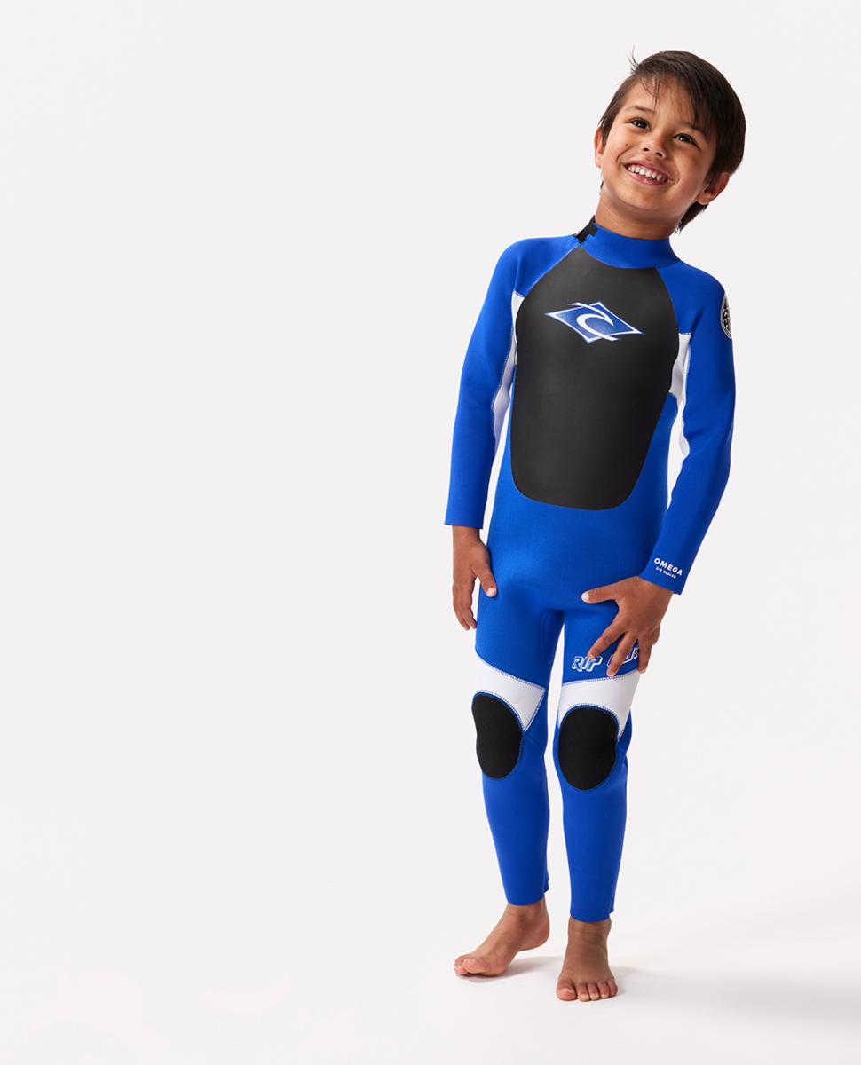 Groms Omega 3/2mm Full Length Back Zip Wetsuit Steamer