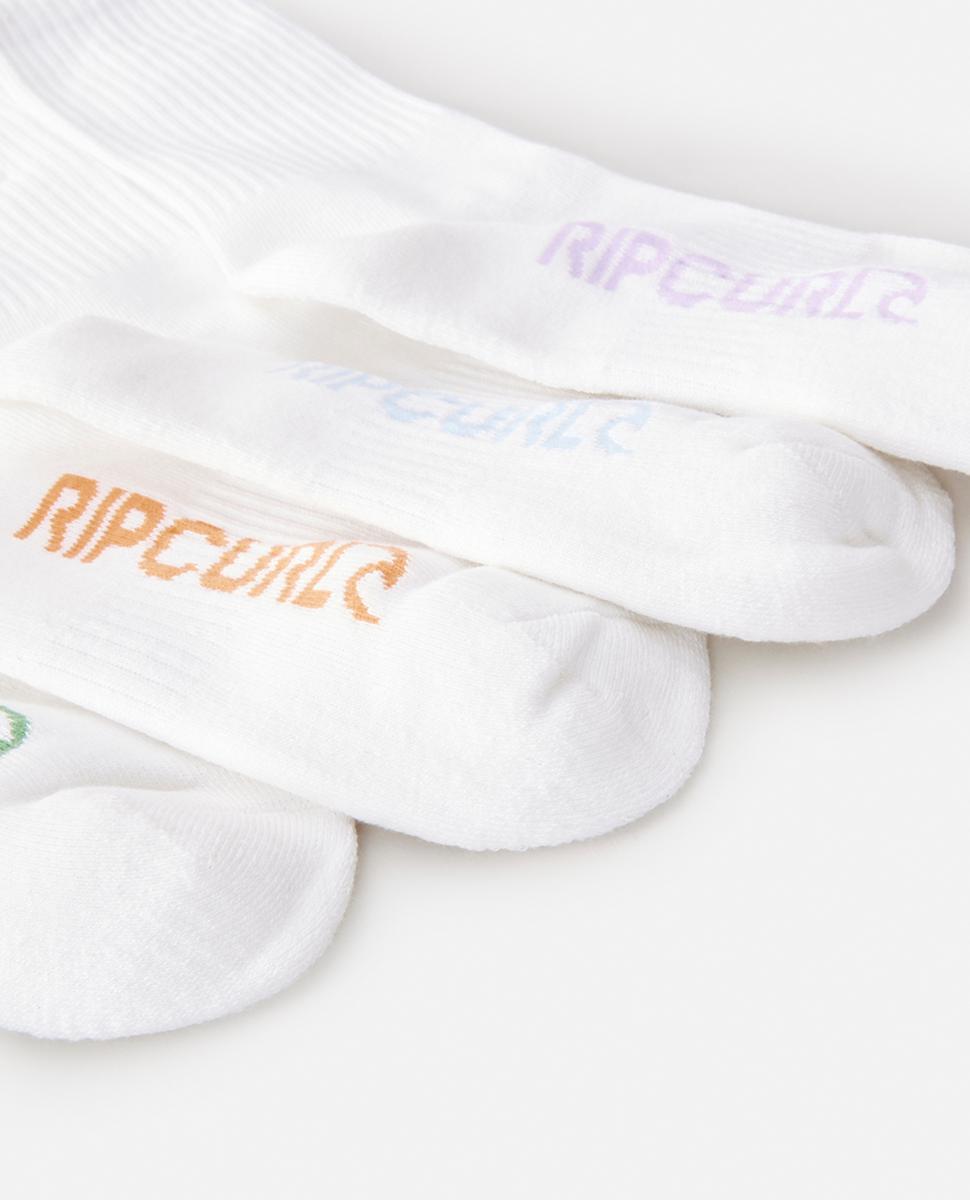 School Crew Sock 5-pk - B