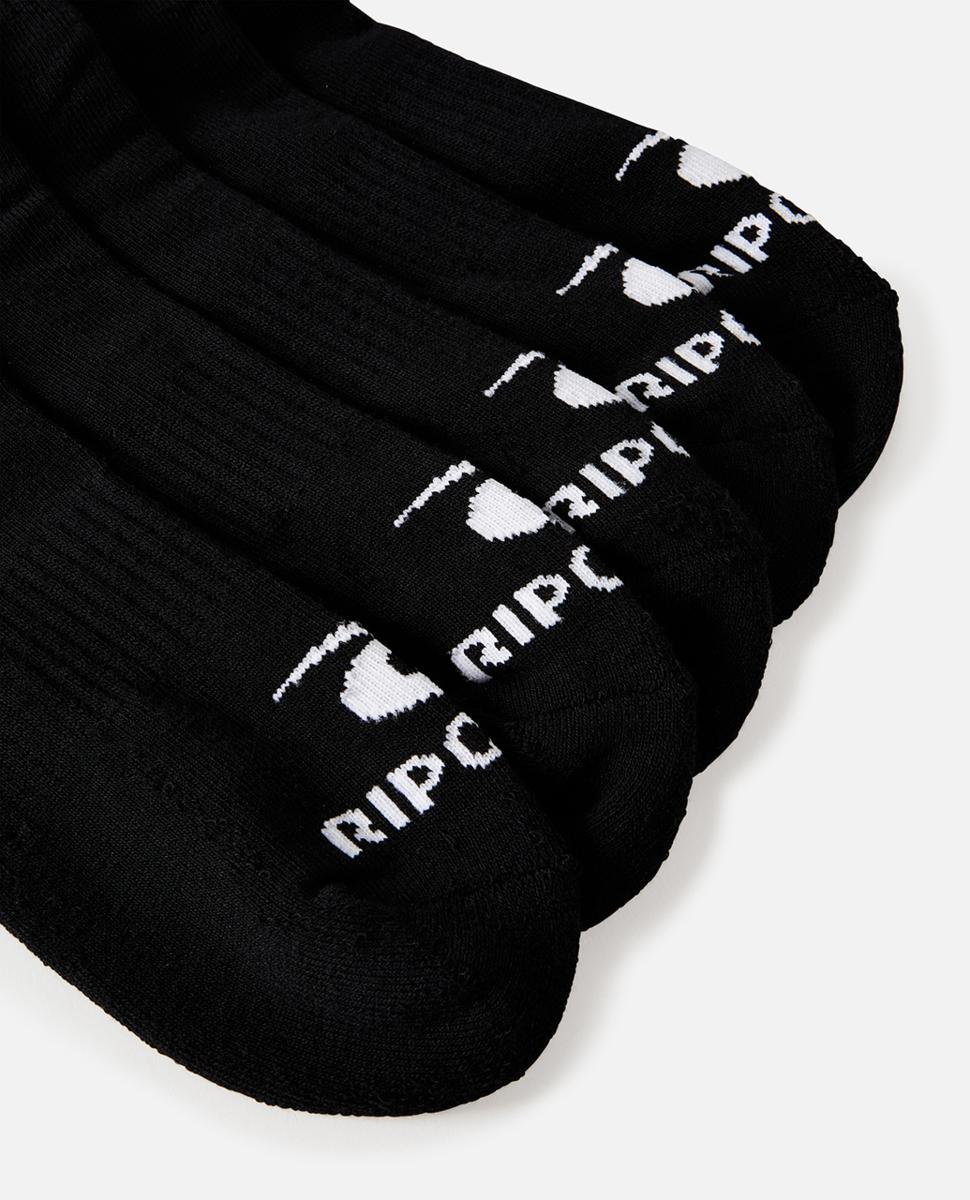 Men's Brand Ankle Sock - 5 Pack