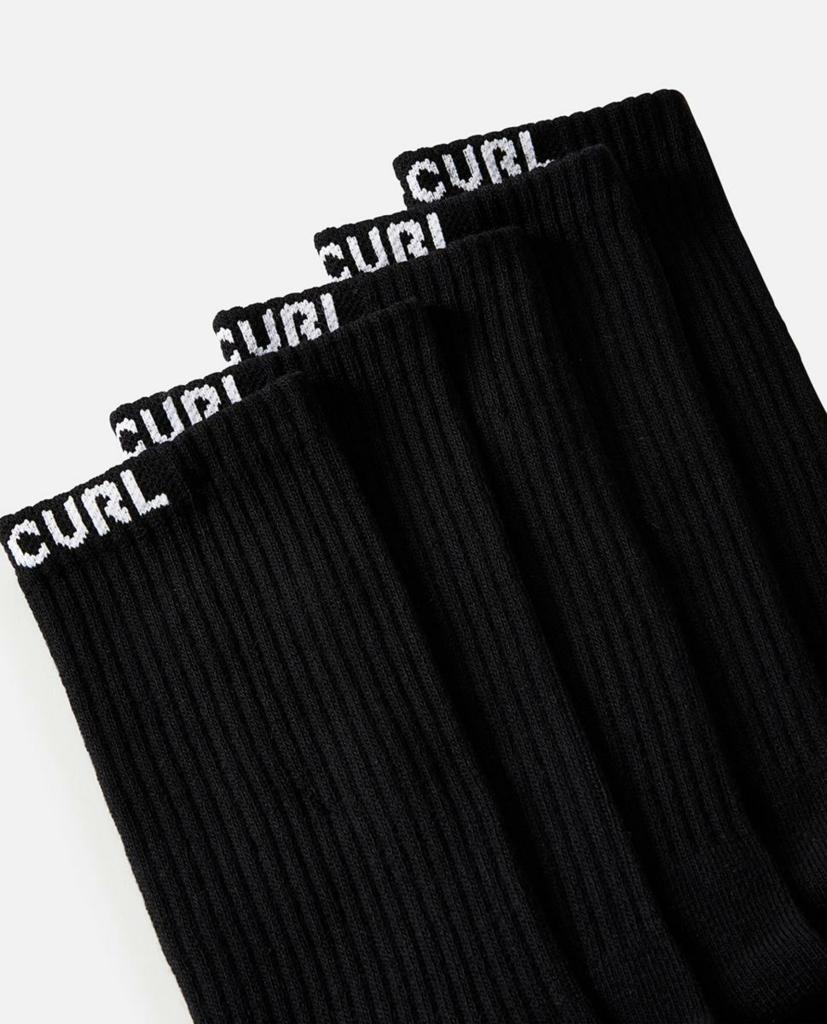 Men's Brand Crew Sock - 5 Pack