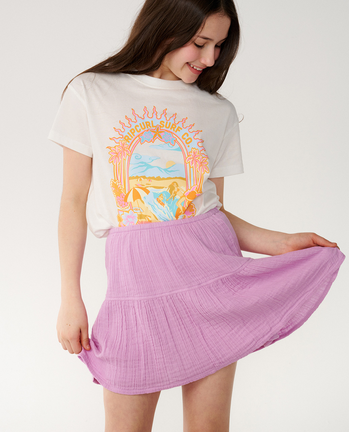 Costa Del Sol Woven Skort - Kids