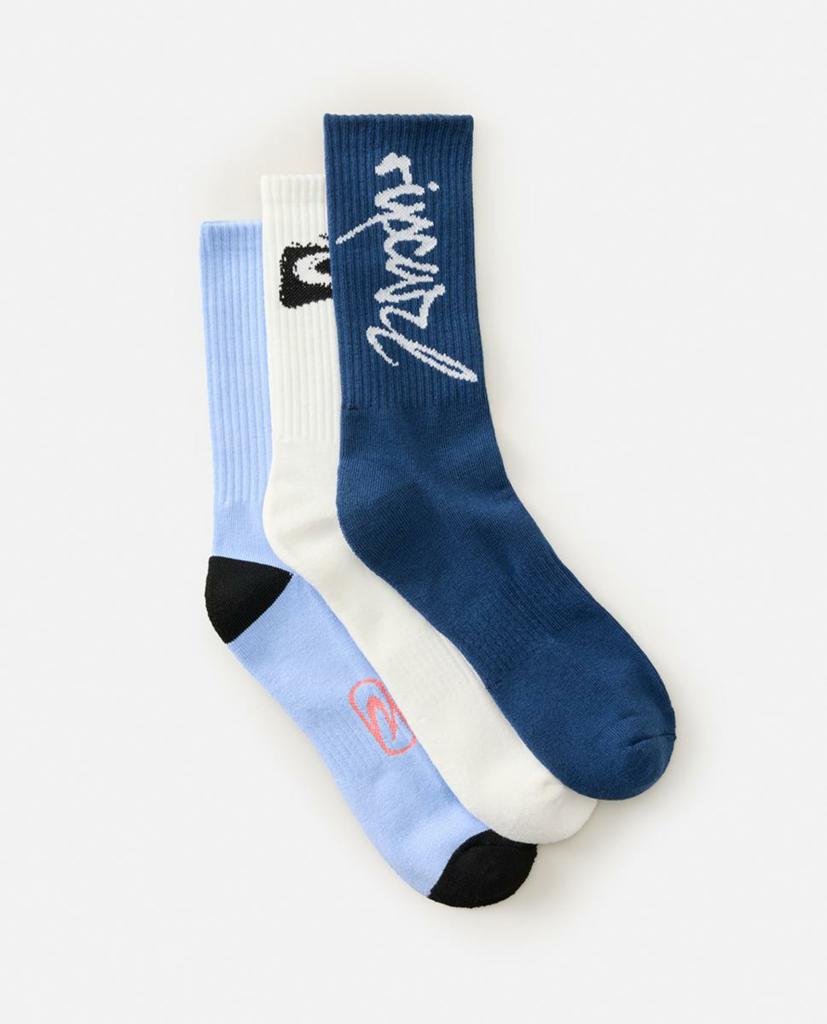 Retro Crew Sock - 3 Pack