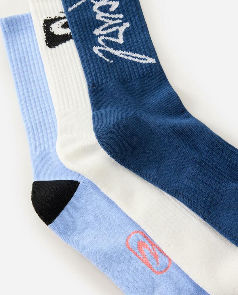 Retro Crew Sock - 3 Pack