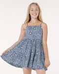 Sunset Luau Dress-girl