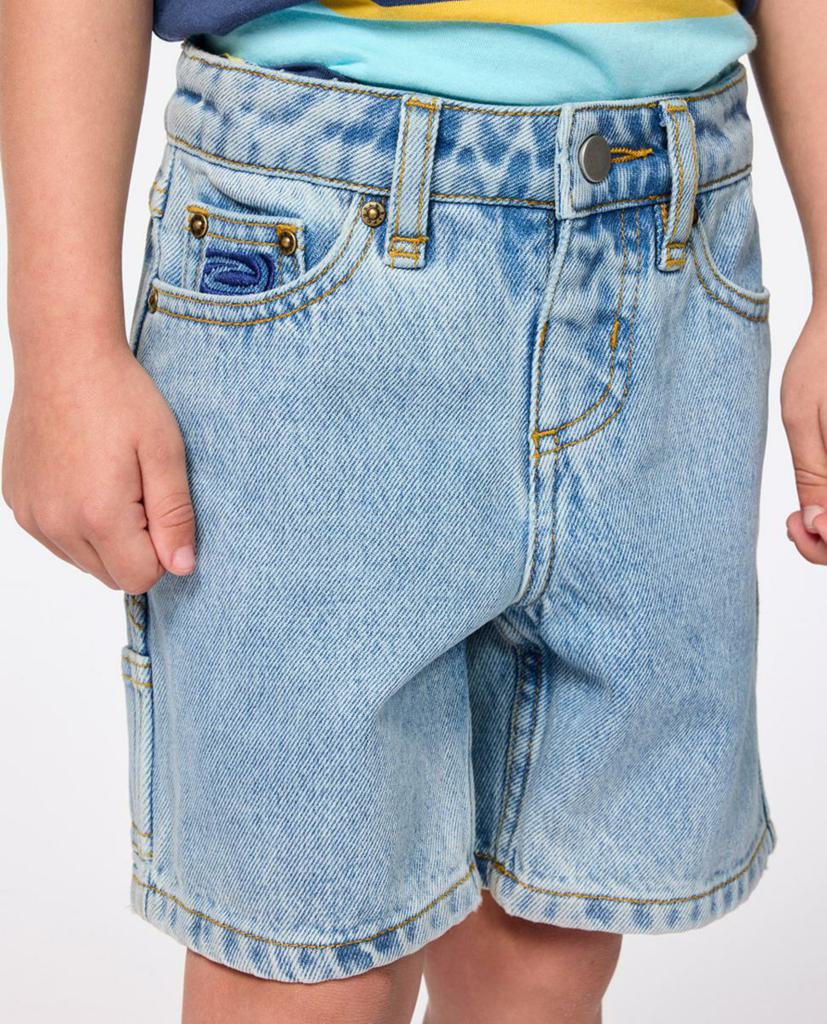 Hyped Up Denim Short - Kids