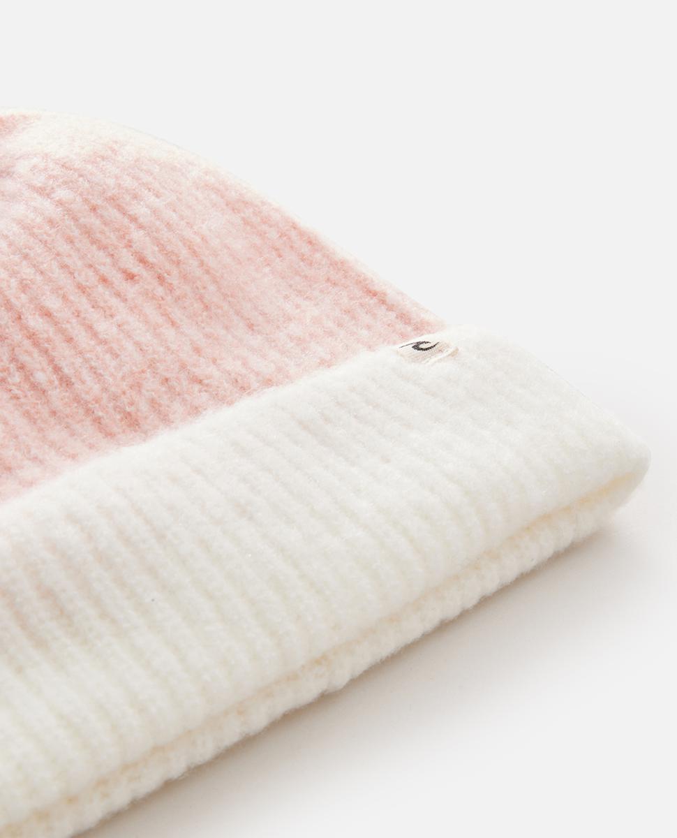 2 TONE REG POM POM BEANIE-GIRL