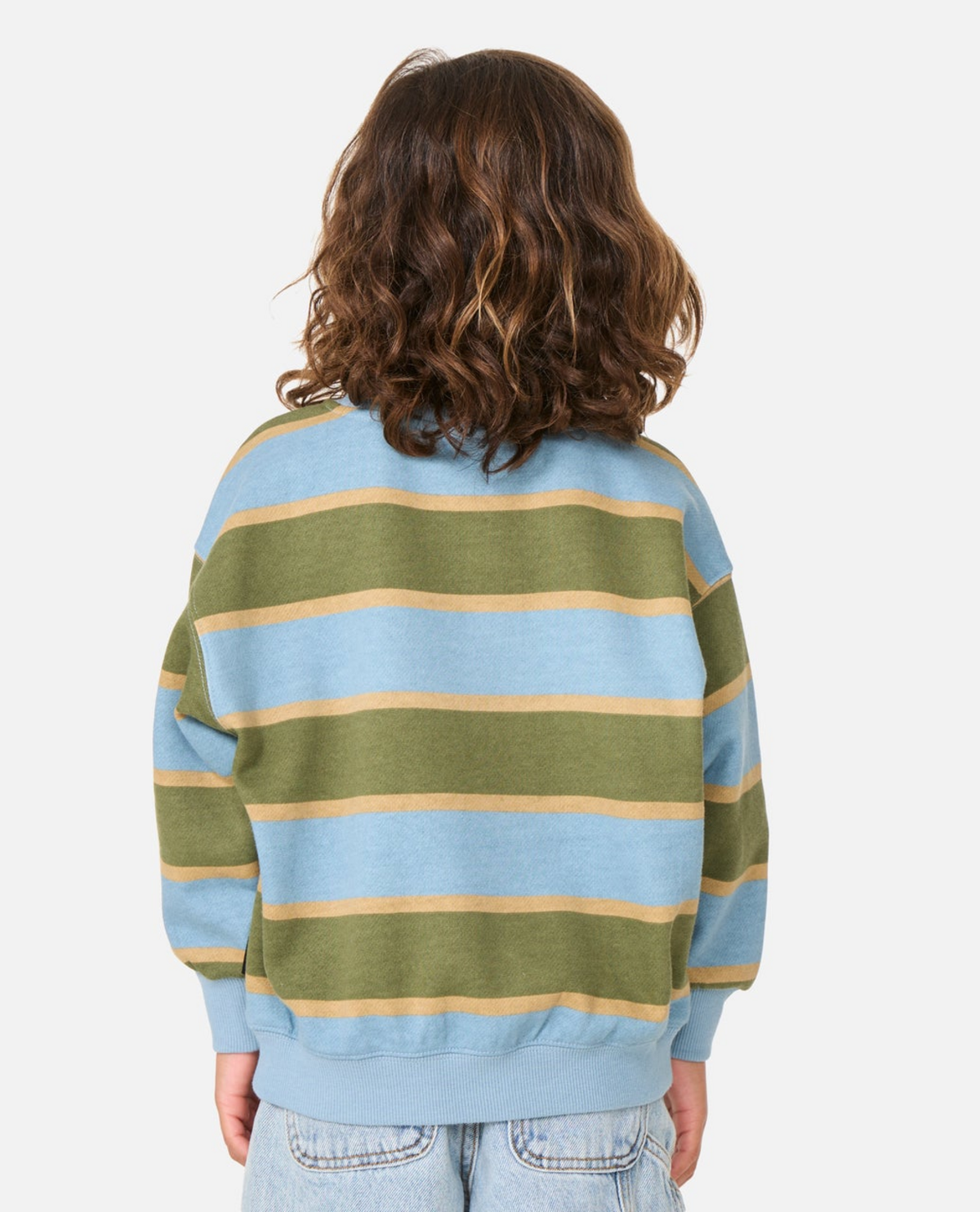 The Wave Stripe Crew-boy