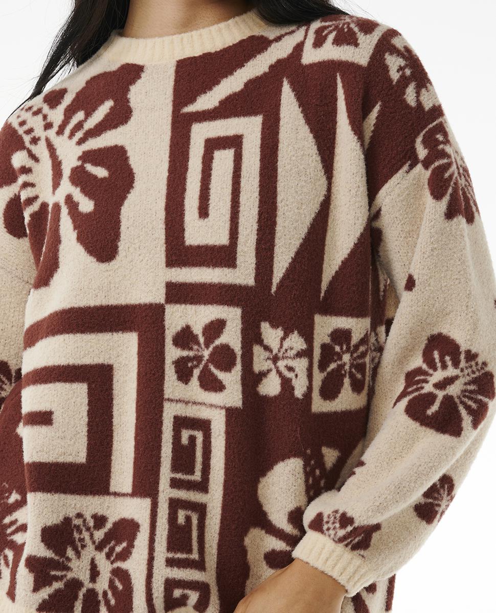 BLOCK PARTY JACQUARD CREW