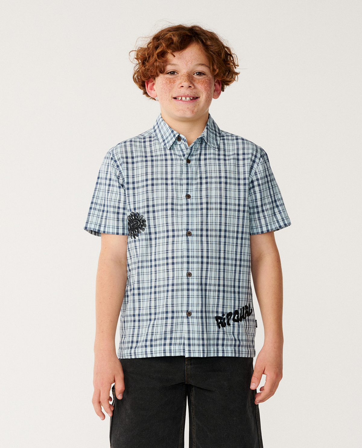 Surf Shack Plaid Shirt - Kids