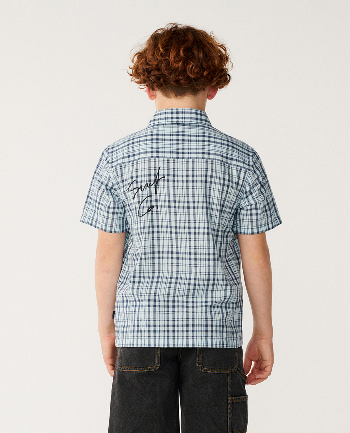 Surf Shack Plaid Shirt - Kids