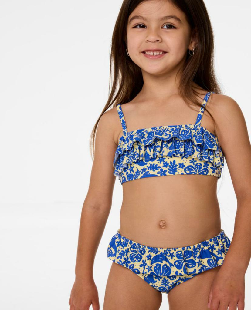 SUN SWELL FRILL BIKINI - GIRL