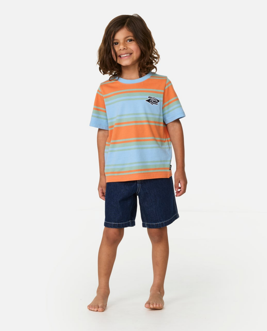 Ocean Party Stripe Tee-bo