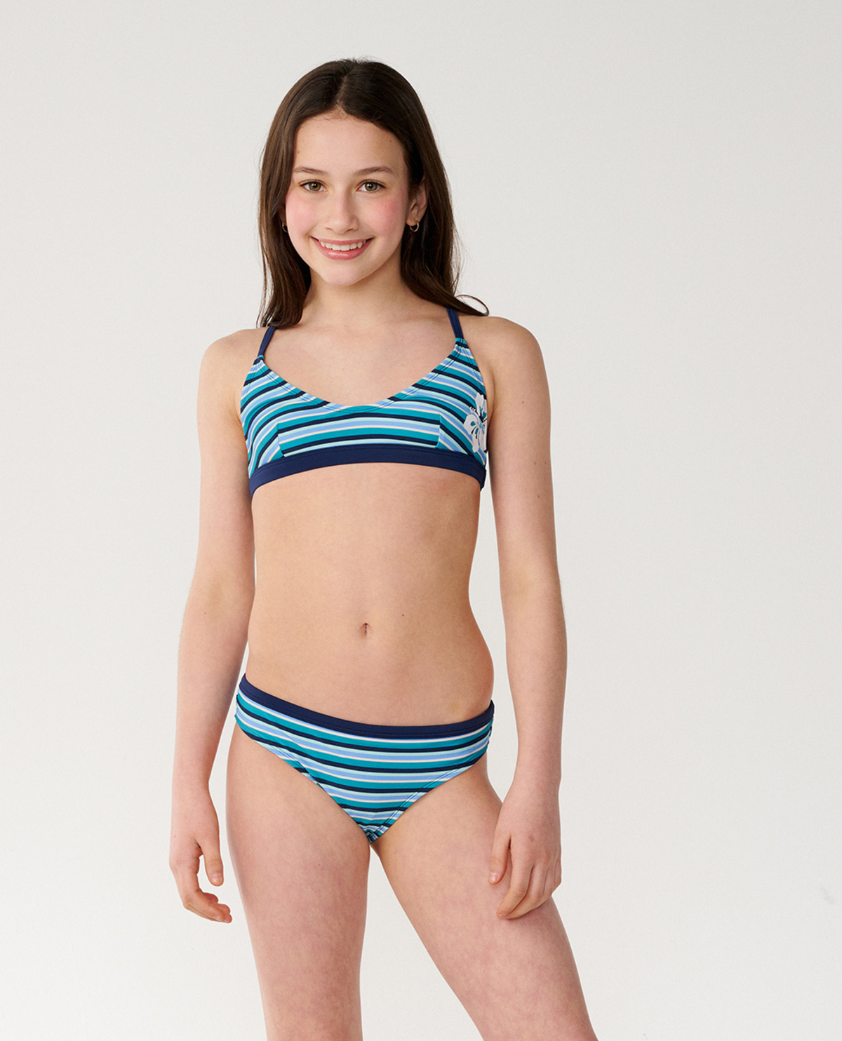  tropical Stripe Bikini -