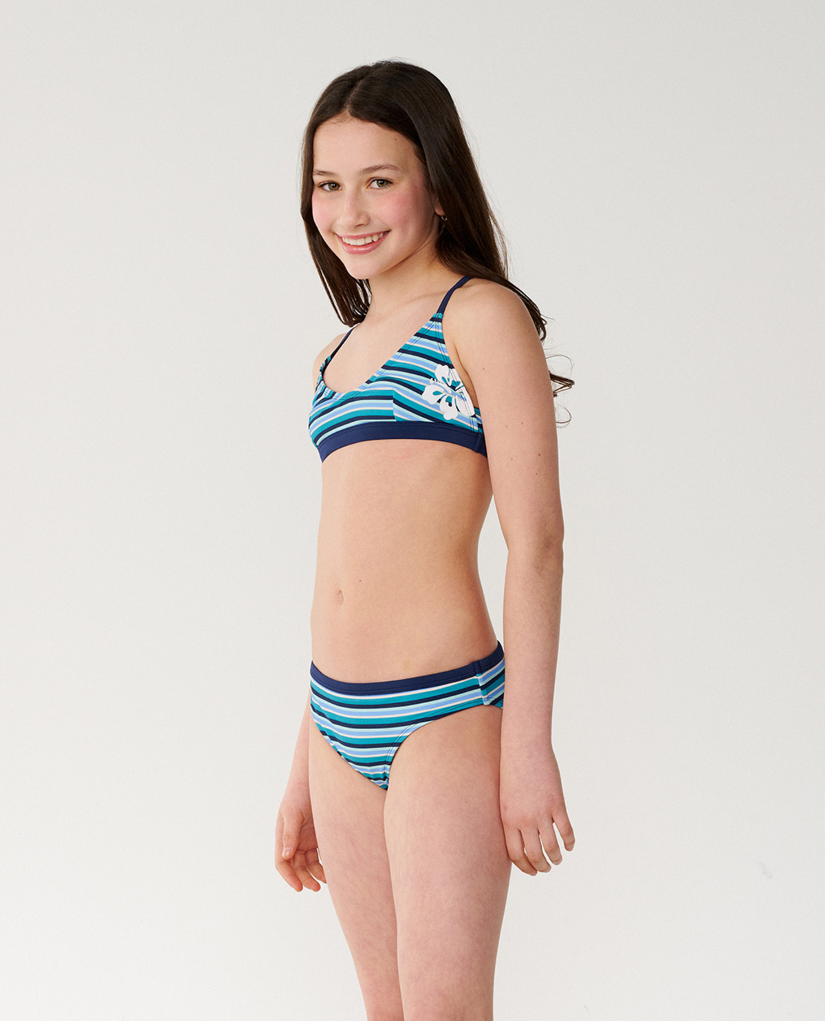  tropical Stripe Bikini -