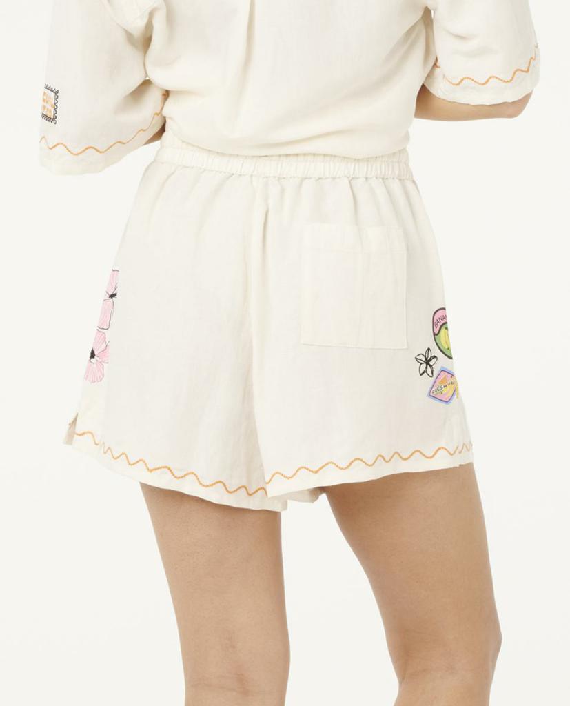 Sunset Luau Embroidered S