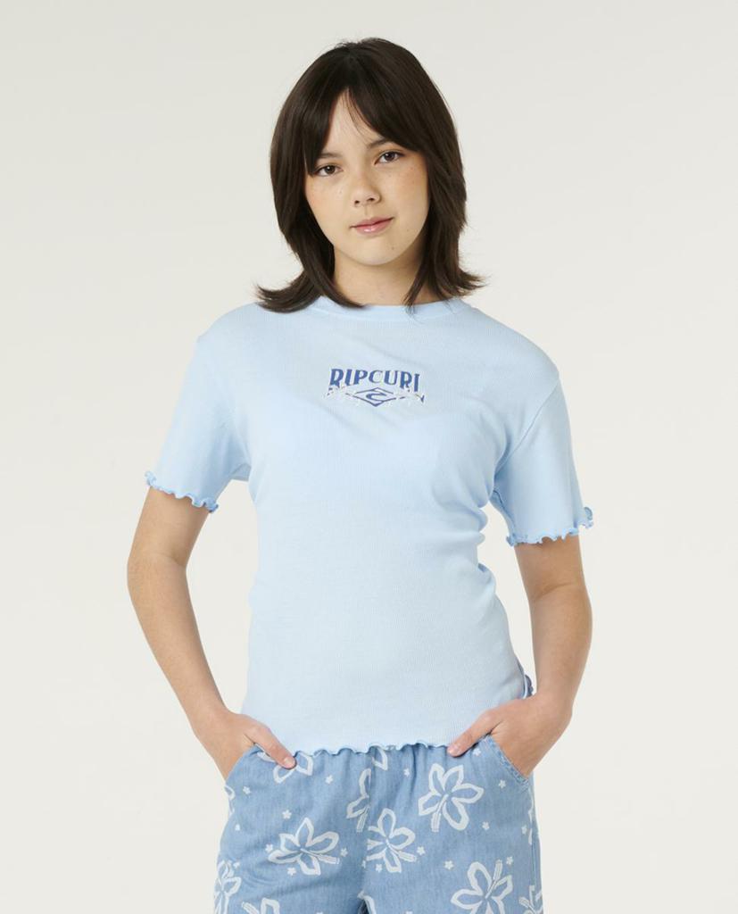 Tropical Dawn Rib Tee - G