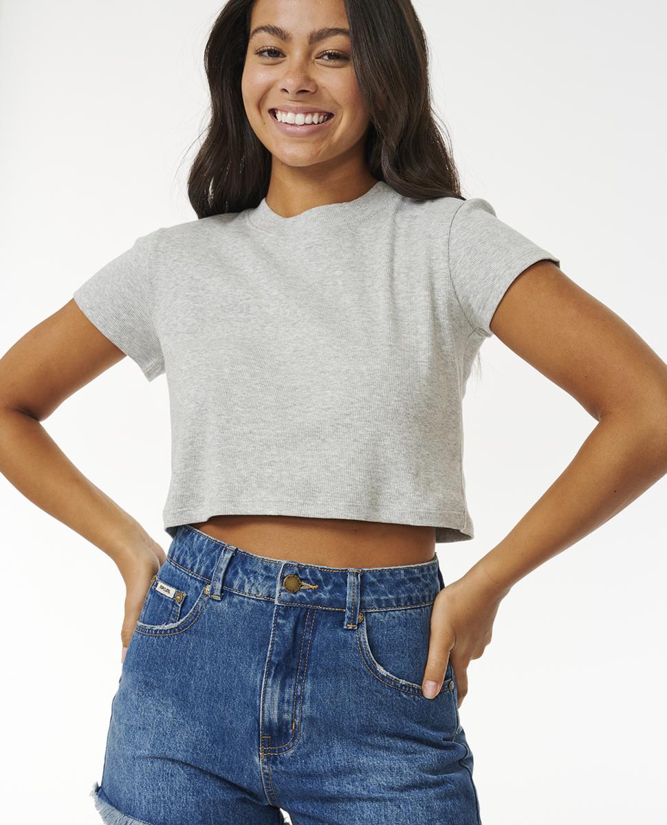 Classic Ribbed Tee
