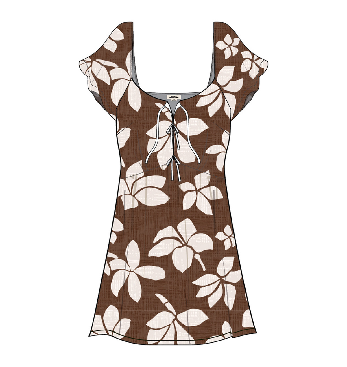 Paraiso Linen Shift Dress
