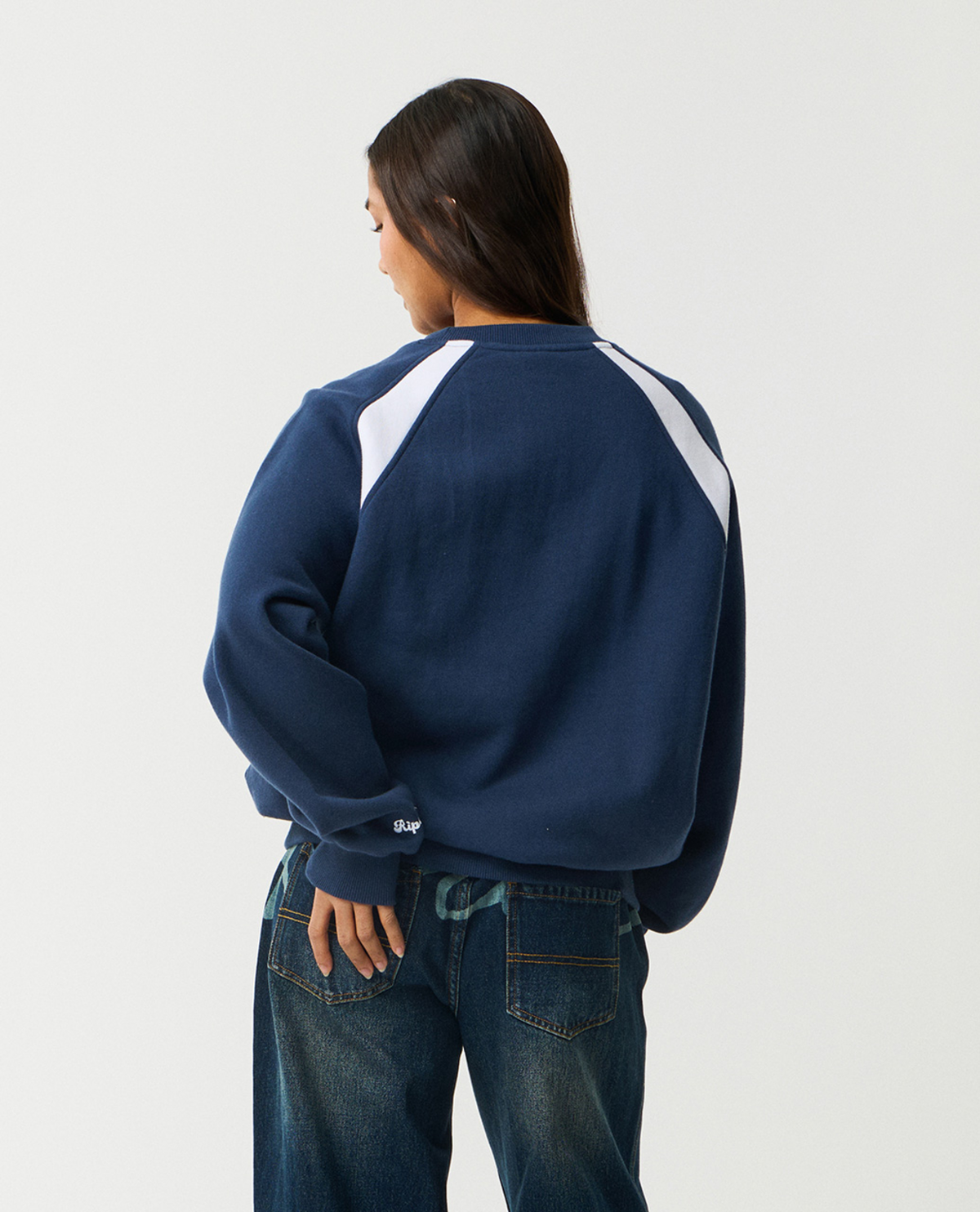 Retro Swell Oversized Cre