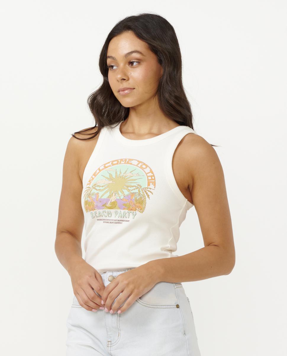 Tropicana Ribbed Tank