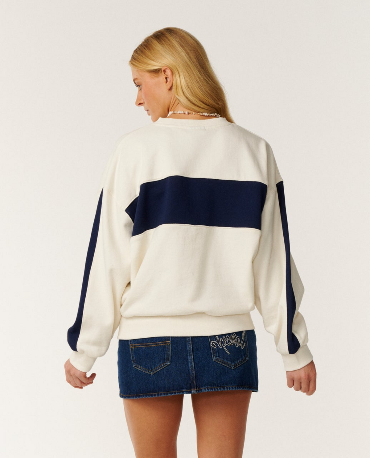 Crafted Drop Shoulder Cre