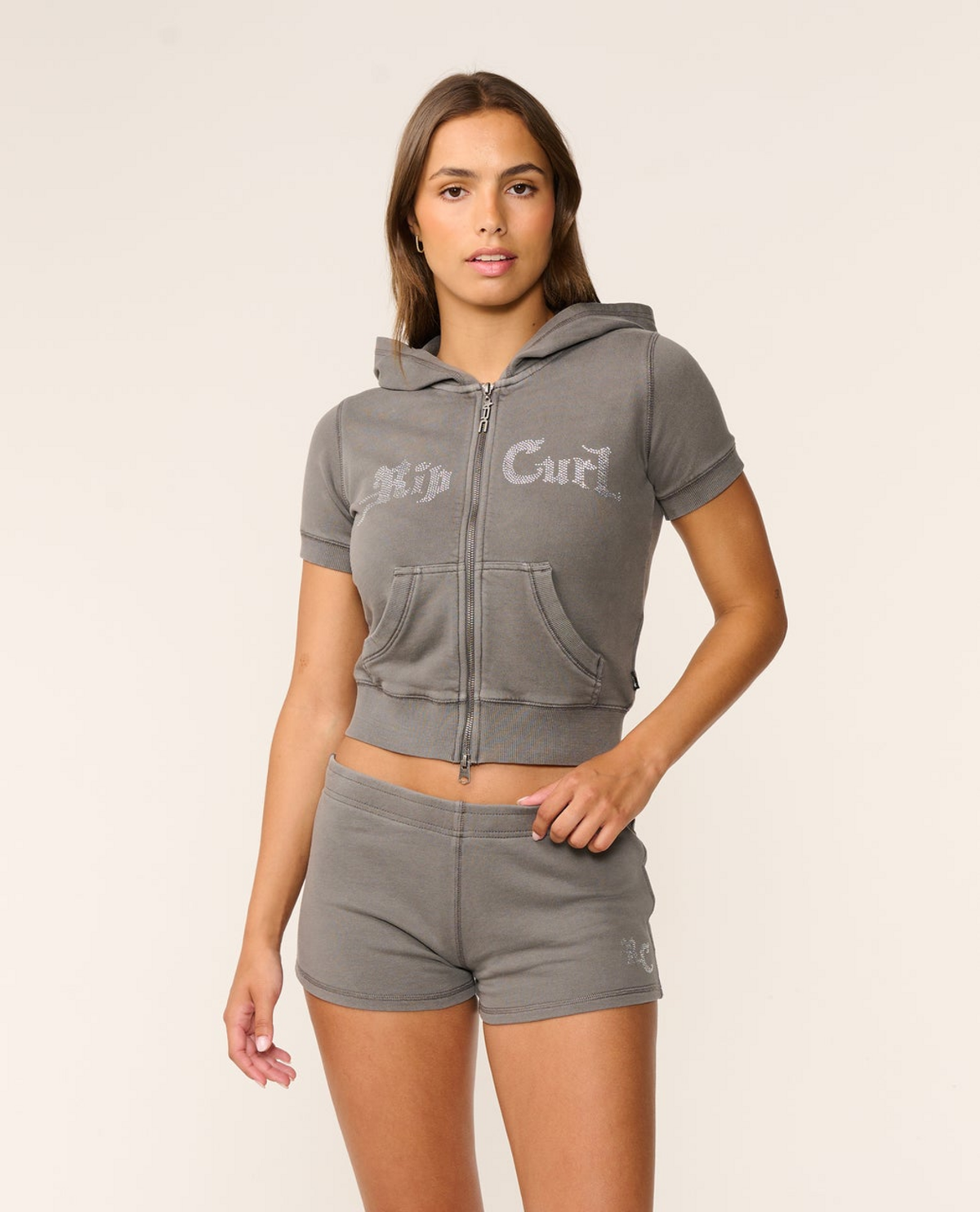 In Session S/s Zip Thru