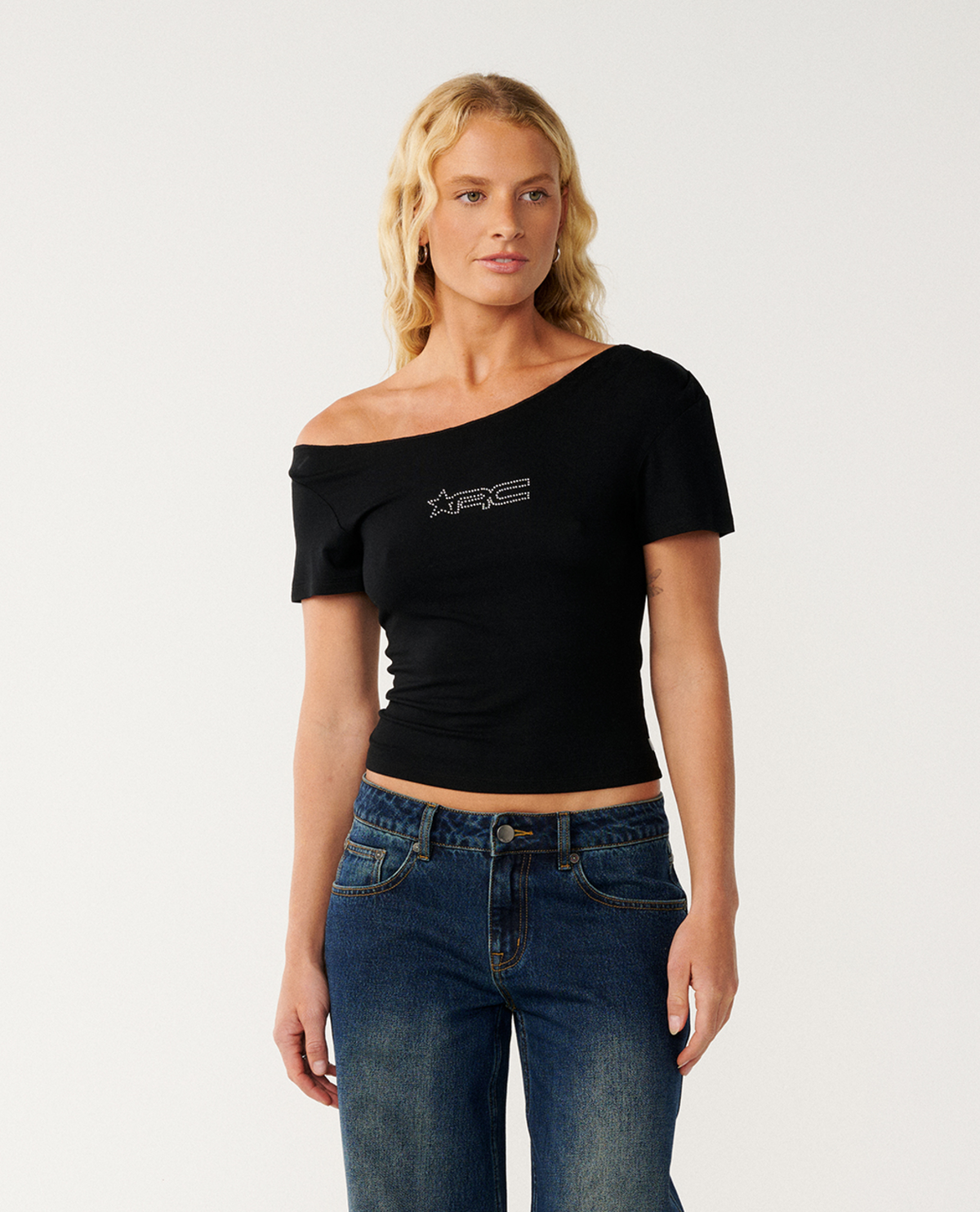 Off Shoulder Rc Tee