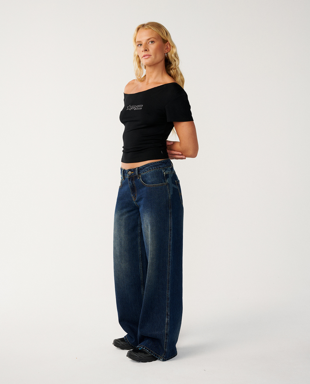 Off Shoulder Rc Tee