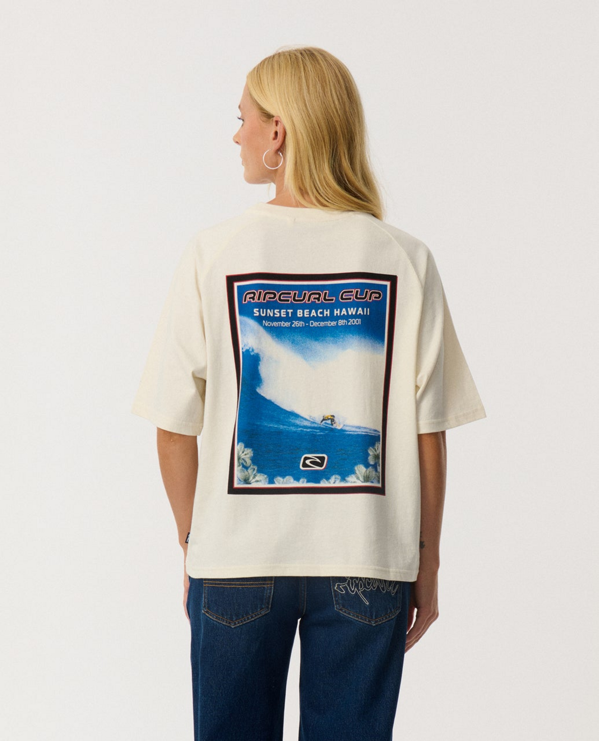 Sunset Beach Raglan Boxy