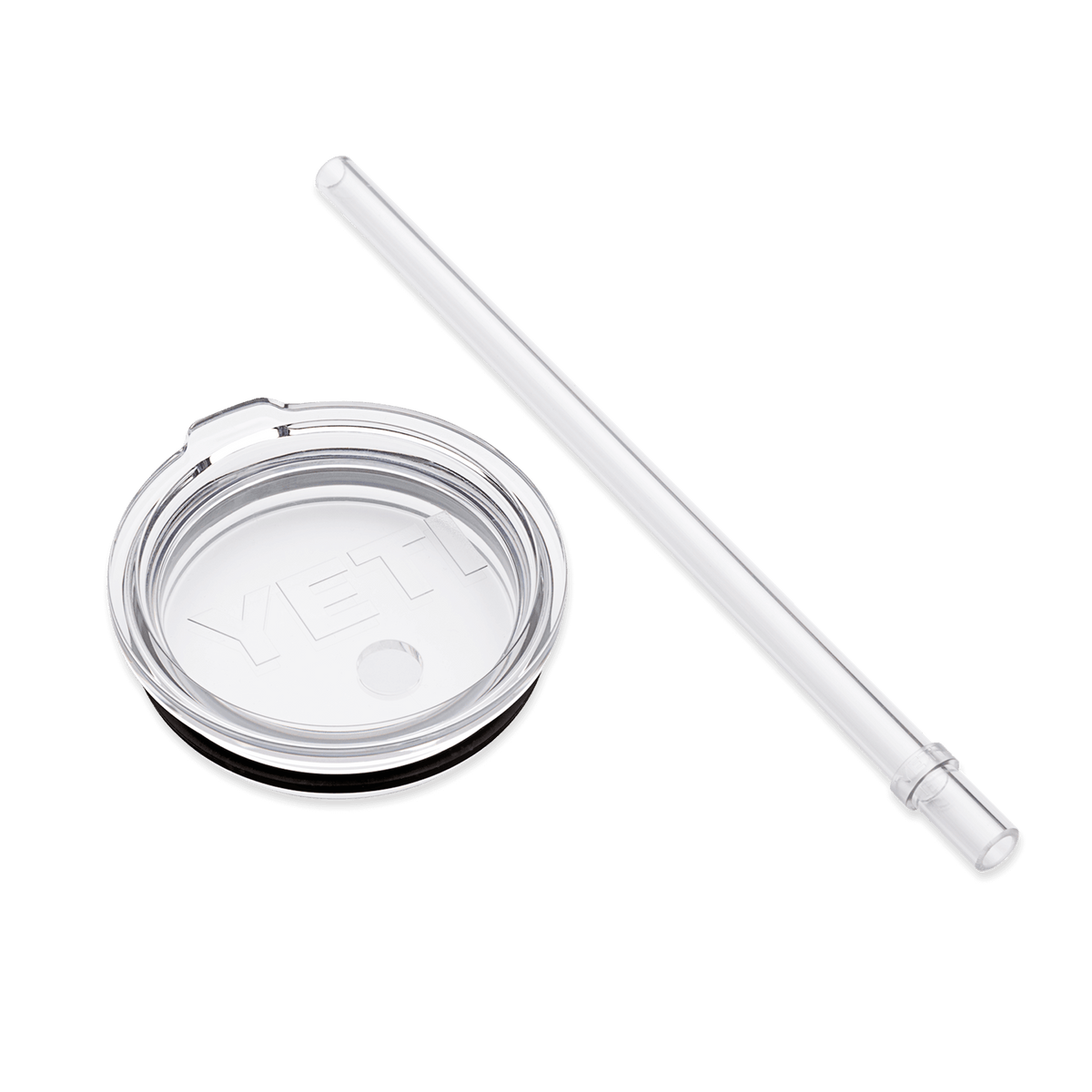 Rambler® Medium Straw Lid - Clear