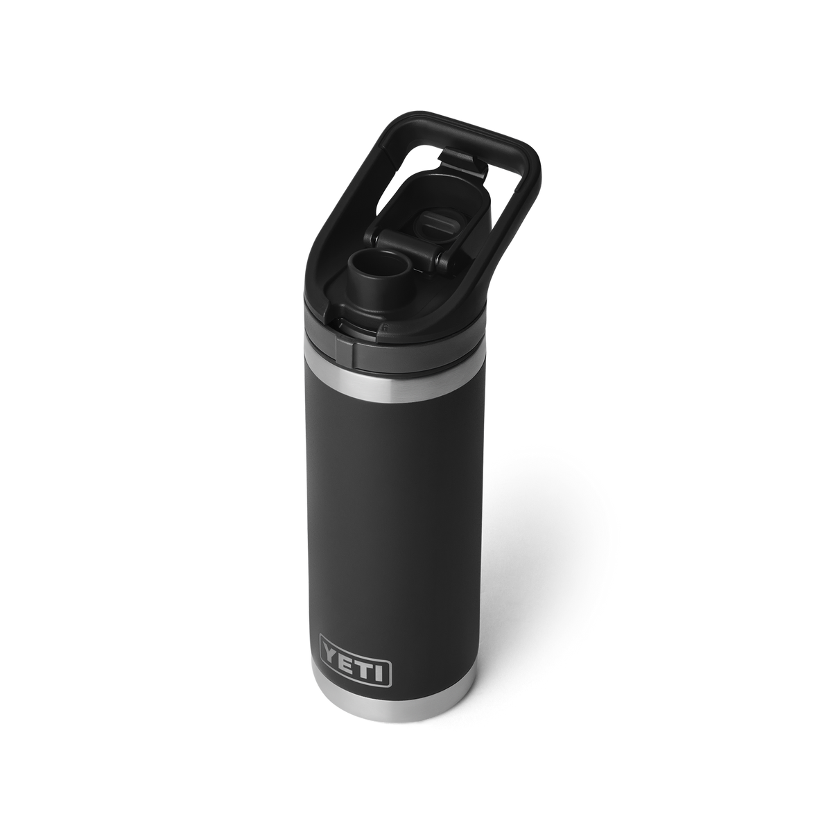 Rambler® 18 oz (532 ml) Bottle With Flip Chug Cap - Black