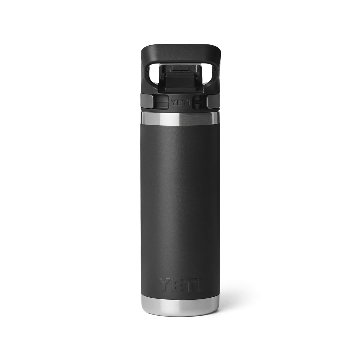 Rambler® 18 oz (532 ml) Bottle With Flip Chug Cap - Black
