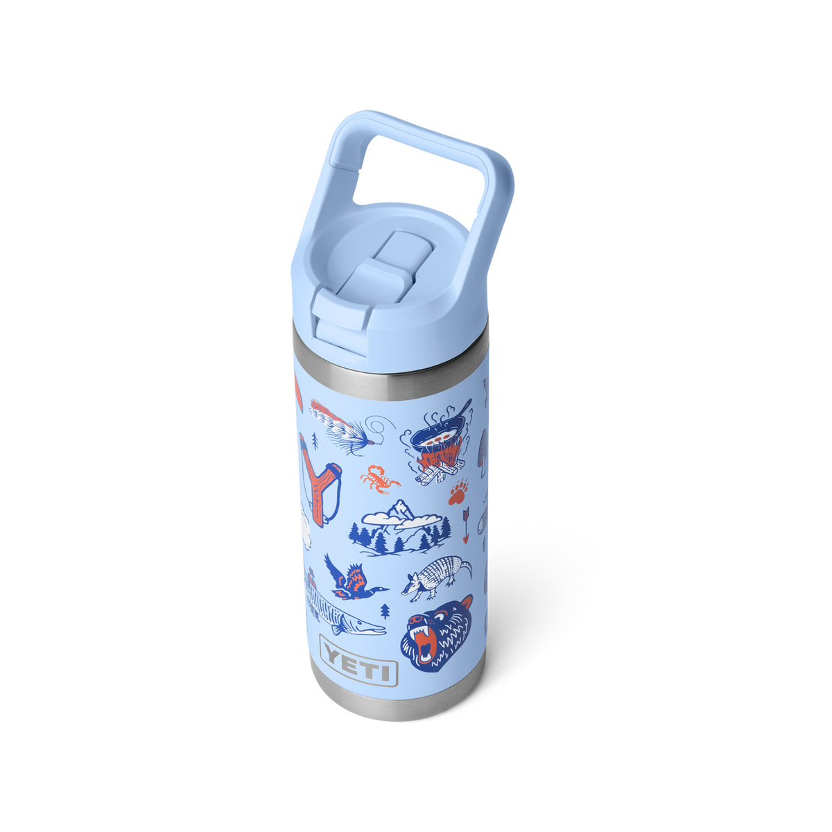 Rambler® 18 oz (532 ml) Straw Bottle - Big Sky Summer Camp
