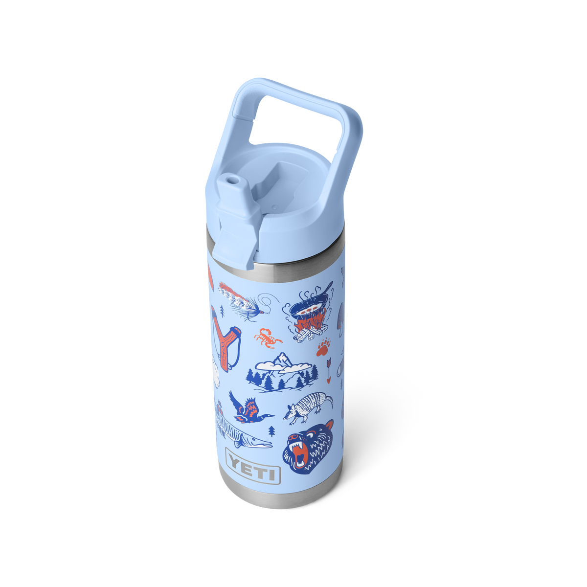 Rambler® 18 oz (532 ml) Straw Bottle - Big Sky Summer Camp