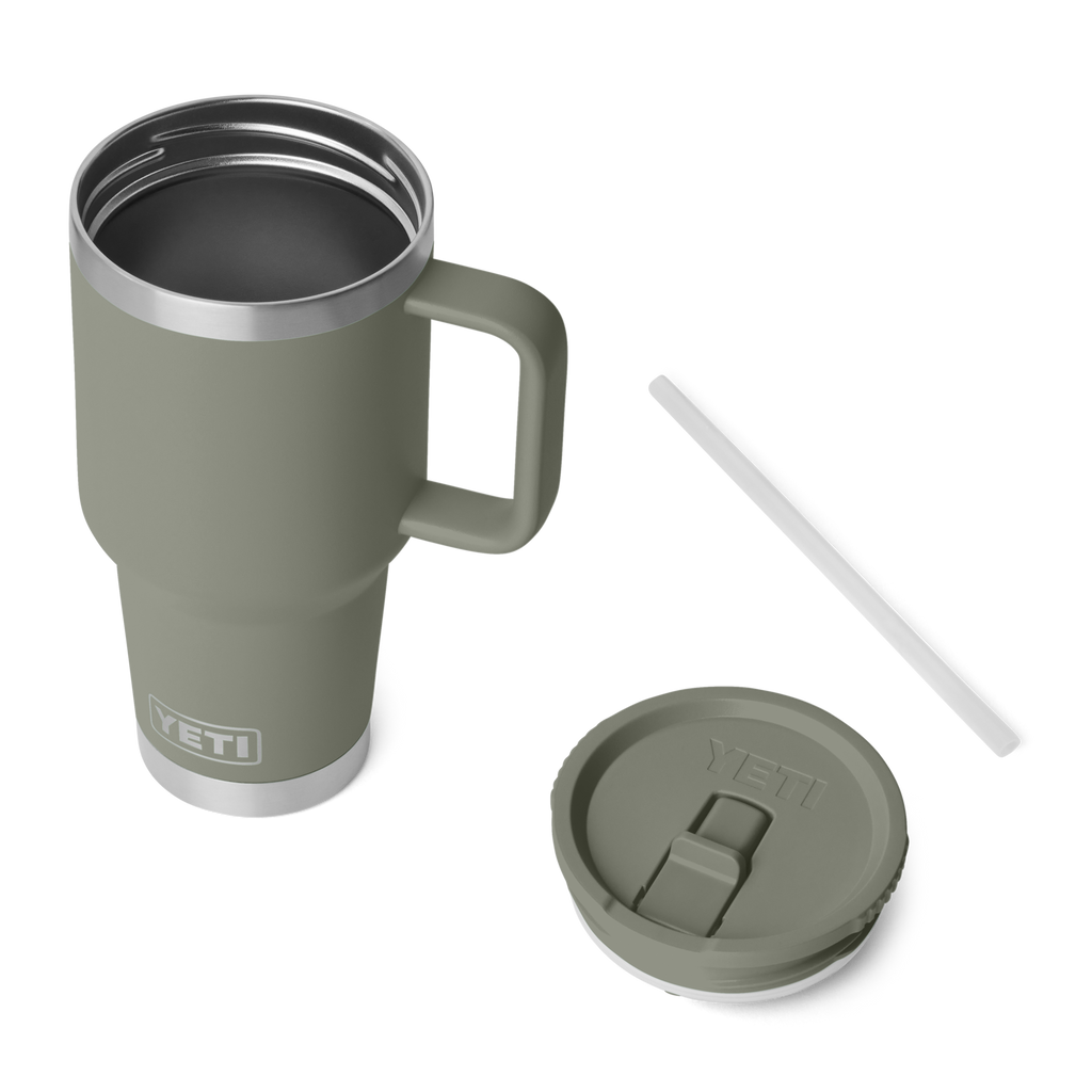 Rambler® 30 oz (887 ml) Travel Straw Mug - Pampa Green