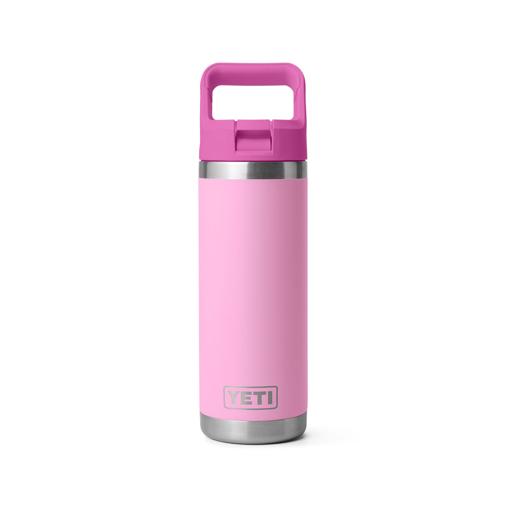Rambler® 18 oz (532 ml) Straw Bottle - Power Pink/Wildflower