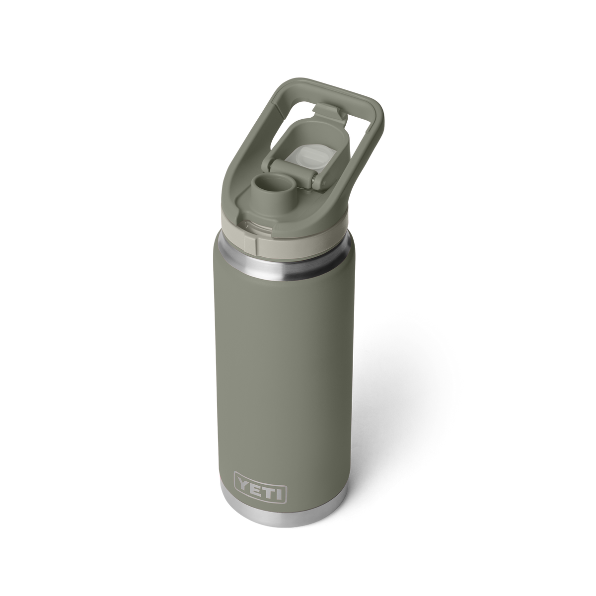 Rambler® 26 oz (769 ml) Bottle With Flip Chug Cap - Pampa Green