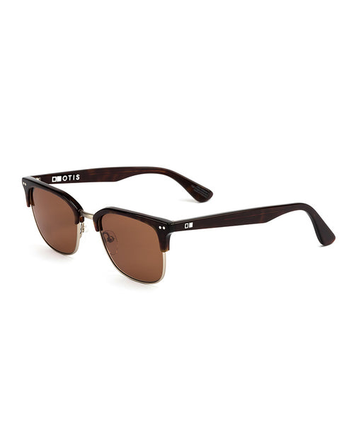 100 CLUB - Sasa Brown - Brushed Gunmetal / Brown