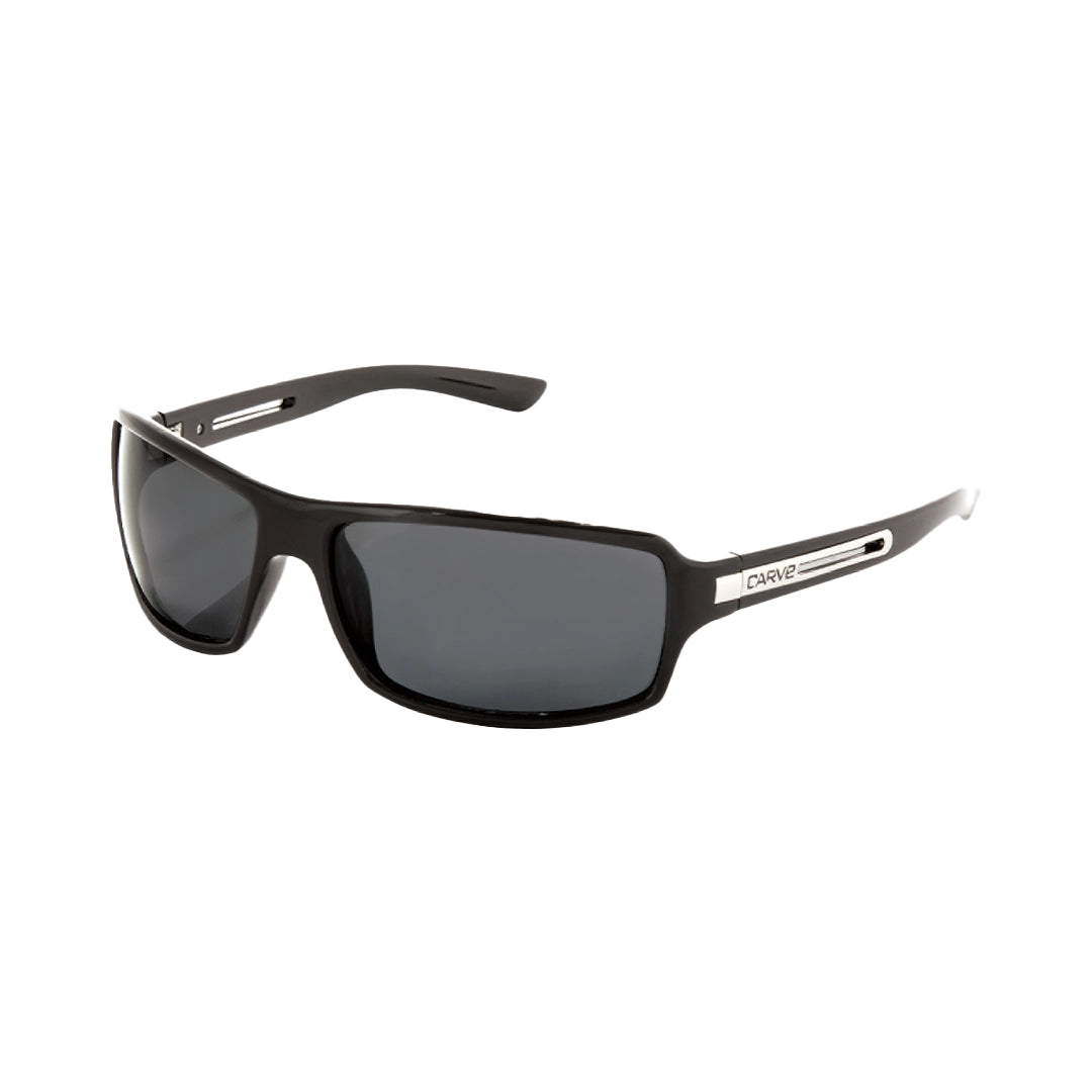 Greed - Polarized Gloss Black Frame Sunglasses