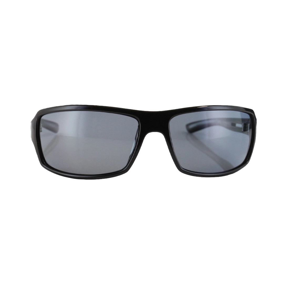Greed - Polarized Gloss Black Frame Sunglasses