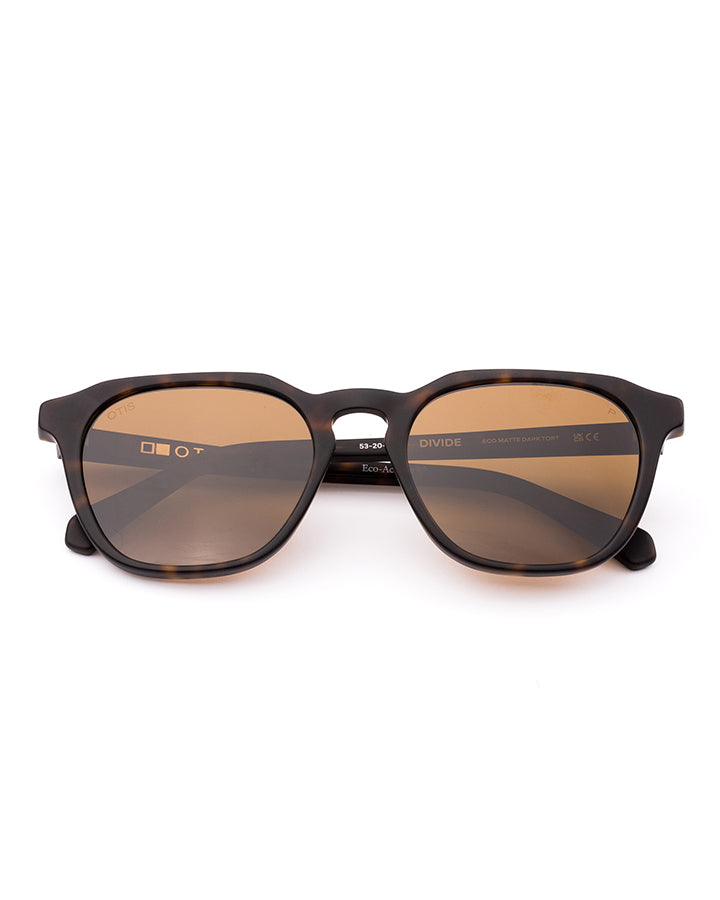 DIVIDE - Eco Matte Dark Tort / Brown Polar