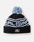 Pill Stripe Tall Beanie -