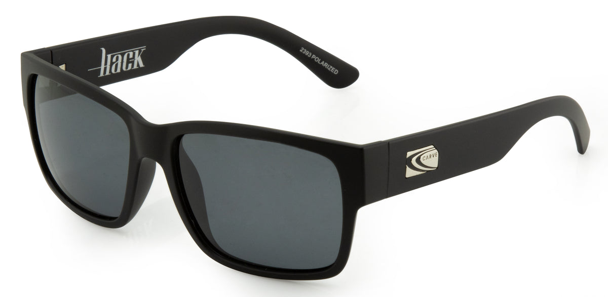 Hack - Matt Black Grey Pol lens
