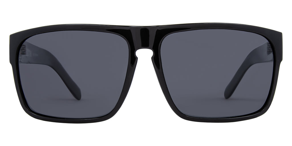 Vendetta - Gloss Black Frame Grey Polarized Lens