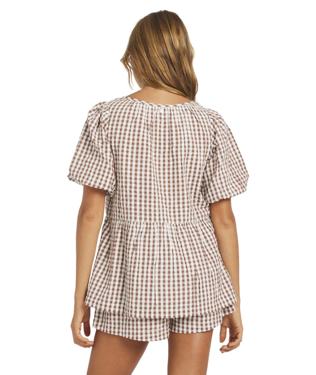 Delilah Check Top