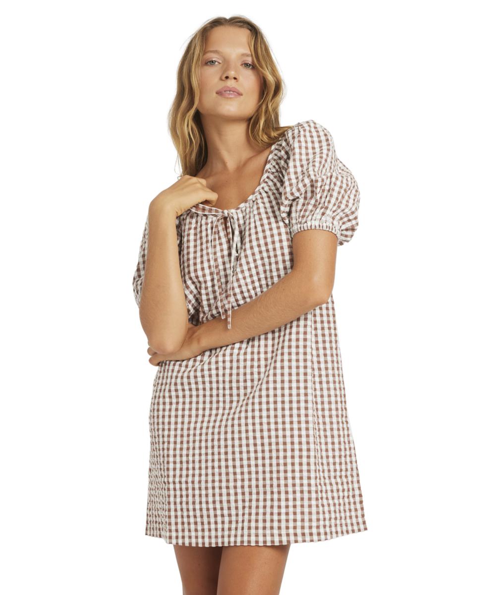 Delilah Check Dress