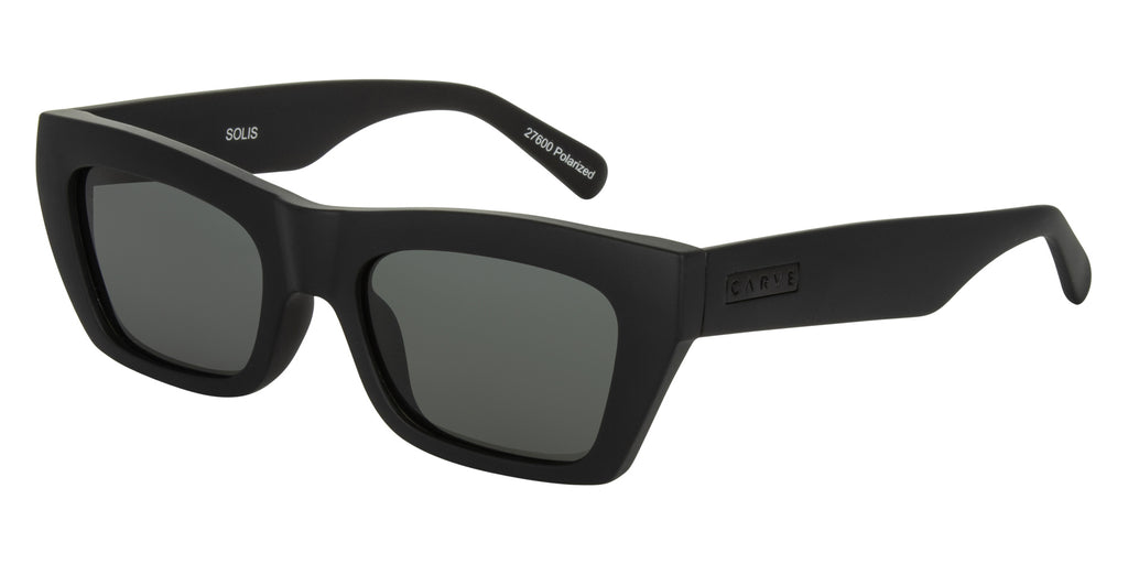 Solis - Matt Black Frame with Grey Polarized