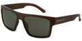 VOLLEY XL - Matt translucent Brick, Green polarized