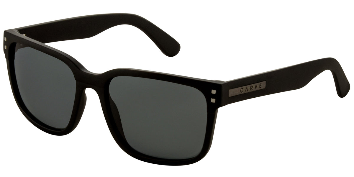 Rivals XL - Matte Black Frame with Grey Polarized Lens