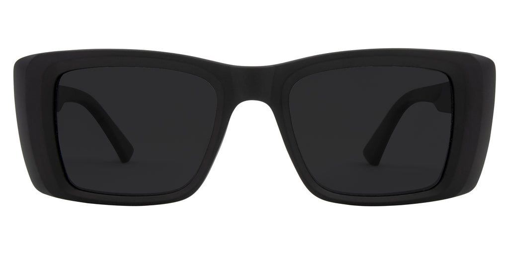 Hey Ho - Matt Black Frame with Dark Grey Polarized Lens